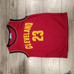 EUC Victory League Cleveland Cavaliers #23 LeBron James Boys sz 14/16 tank
